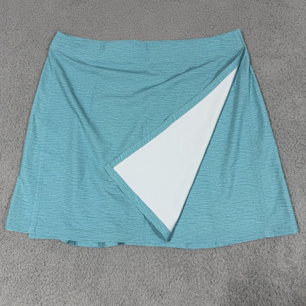 Rip Skirt Hawaii XL 16-18 Blue Brushed Turquoise Skirt Coverup Length 2